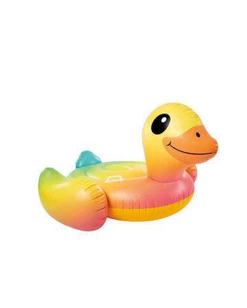 Intex Baby Duck Inflatable Pool Float: Animal Pool Toy For Kids – 2 Heavy-Duty Handles – 220Lb Max Weight Capacity – 63' X 46.5' – For Ages 3+