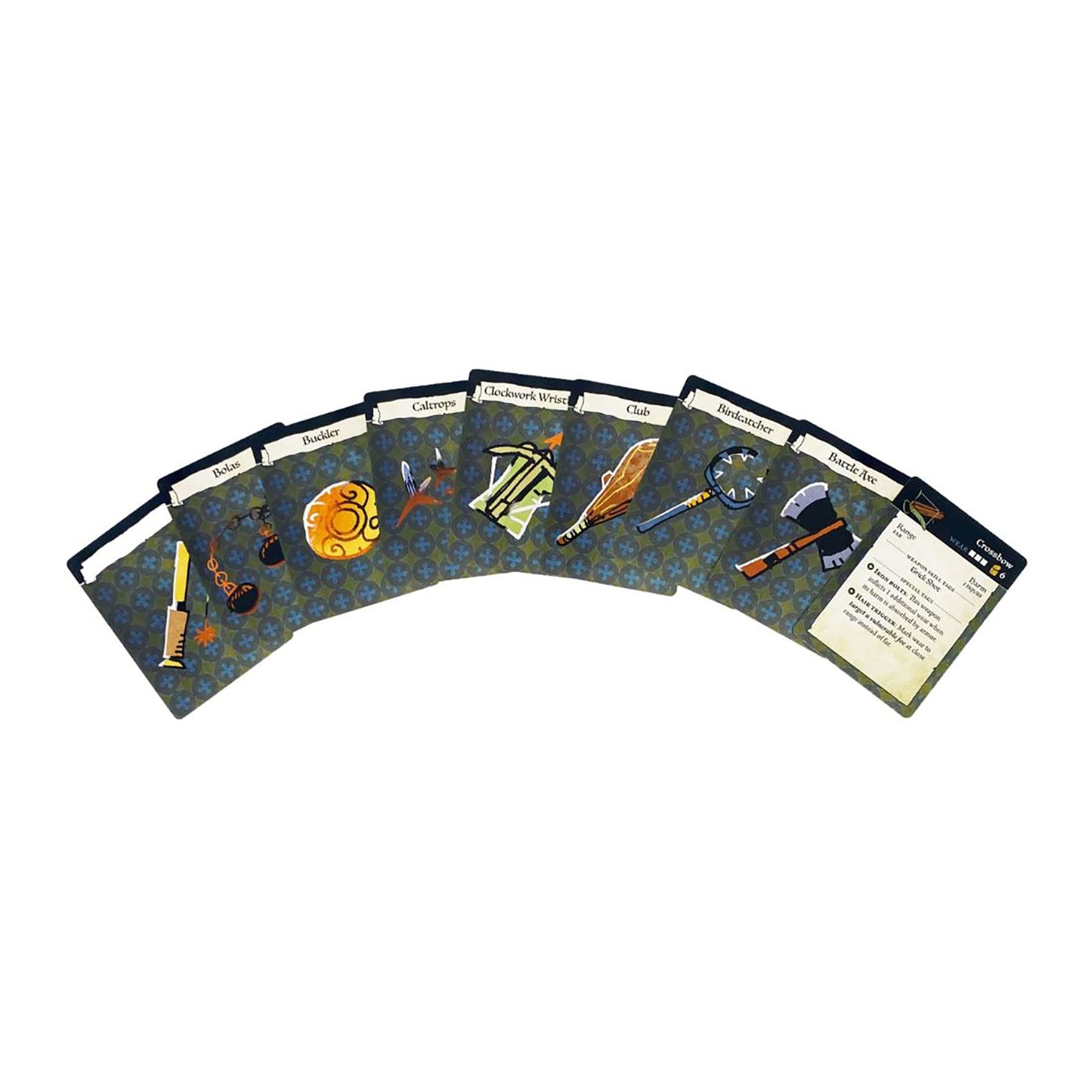 Magpie Games Equipment Deck - Root: The Roleplaying Game Expansion  55 Cards   and Equipment with Stats  Traits  and Full-Color Original Art by Kyle Ferrin