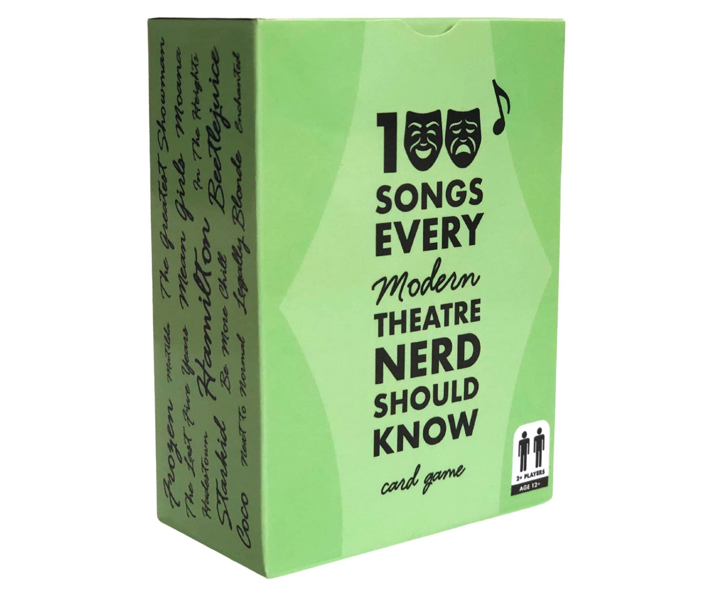 Spinningrock, 100 Songs Every Theatre Nerd Should Know - Ultimate Musical Theatre Card Game - Modern Deck