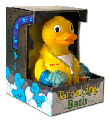CelebriDucks - Breaking Bath - Floating Rubber Ducks - Collectible Bath Toy Gift for Kids & Adults of All Ages
