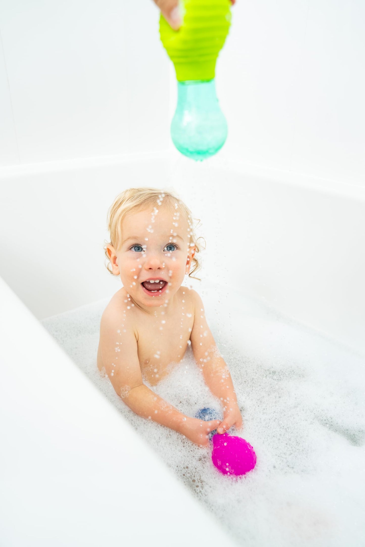 Mobi Skwooshlz Water Squeeze Bulbs - Baby Bath Toys, Silicone Bath Toys, Baby Bathtub Toys, For Toddlers, Bpa Free, Food Grade S