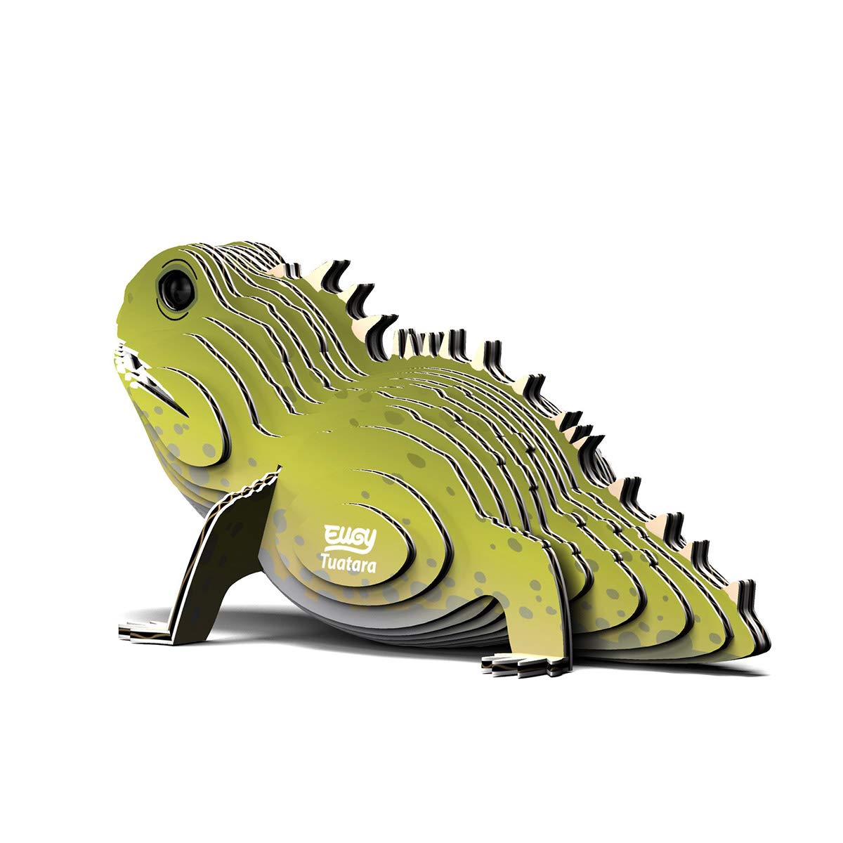 Eugy Tuatara 3D Puzzle, 24 Piece Eco-Friendly Educational Toy Puzzles For Boys, Girls & Kids Ages 6+