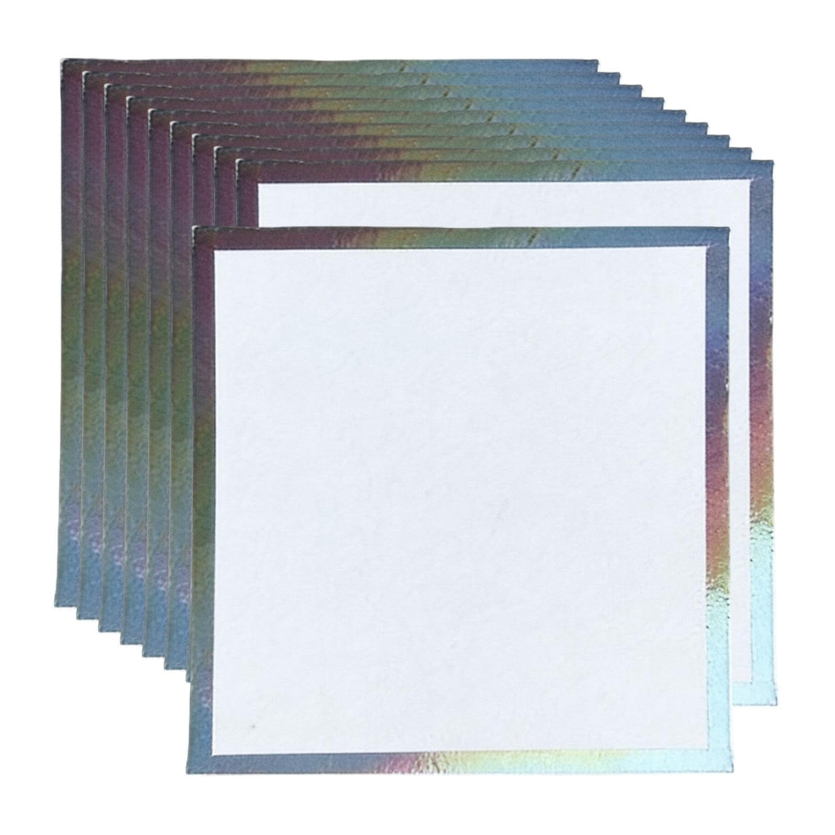 ECOMISTIQ10Pcs Japanese Shikishi White Boards Sturdy for Hand Drawn Convention Events 10x10cm|Crafts|Art Supplies|Drawing & Lett