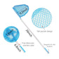 TSYAN Kids Telescopic Butterfly Fishing Nets, 34" Extendable, Anti-Slip Grip, 5 Pack, Rubber, Ideal for Catching Insects and Bugs