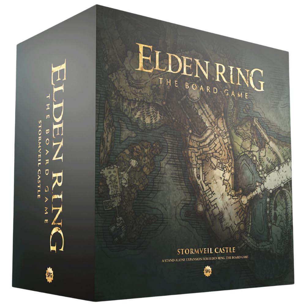 Steamforged Games Elden Ring™: The Board Game - Stormveil Castle, Model SFER-003, Cardboard Construction