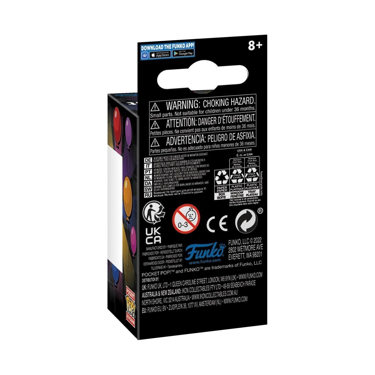 Funko Pop! Keychain: Five Nights At Freddy'S - Balloon Freddy Fazbear Novelty Keyring - Collectable Mini Figure - Stocking Filler