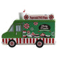 Lemax Peppermint Food Truck, Set Of 3#83364