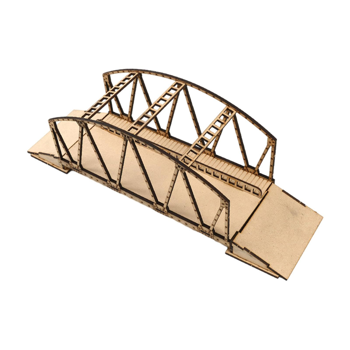 Club Bollywood1/72 Scale Wooden Bridge Model Handmade for Boys Girls Children Party Favors Large Bridge|Toys & Hobbies|Education