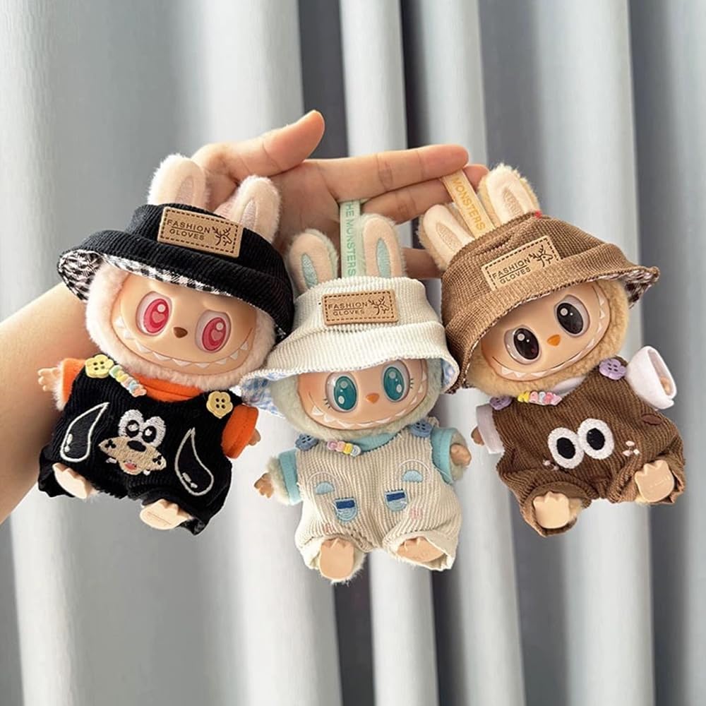 2025 New Clothes For Labubu Outfit, Exquisite Accessories For Labubu,Cute Clothes Set For 17 Cm Labubu Accessories (#Y)