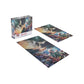 enhanced 1000 Piece Jigsaw Puzzle for mature-themeds -27x20 Unique Marine Artwork Pirate shipoctopus Puzzle - Unique Brain Teaser  Difficult and Challenge Large Puzzle Game Toys Gift