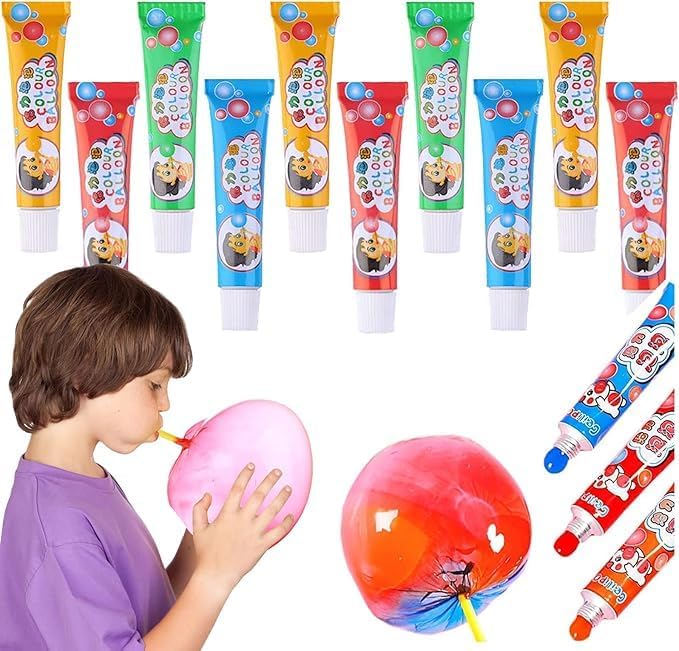 Spmyy Balloons Bubble Tube For Kids Large Colorful Plastic Balloon Maker, Original Bloonies Style Bubble Making Kit, Diy Craft T