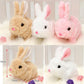 ProCover My Realistic Bunny Toy, Interactive Bunny Realistic Bunny - Jumping, Twitching, and Shaking Ears, Bunny Realistic Bunny