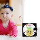 Merishopp Baby Cloth Books Educational Early Education Toys No Deformation No Fading Fruit| Baby Learning Toy | Infant Activity 