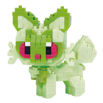 Nanoblock - Pok  Mon - Sprigatito, Pok  Mon Rs Series Building Kit