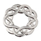Intelligence Puzzle Lock Toy Brain Teaser Game Kids Adults Silver Knot| Contemporary Puzzles |Toys & Hobbies