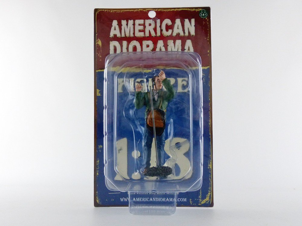 American Diorama Camera Crew Figure Iii Boom Operator For 1:18 Scale Models