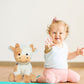 Fayuaku 9'' Cow Stuffed Animals Plush Cow Doll Kids Boys Girls Animal (9'' Brown Cow)