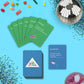 FITZ The Queer Agenda Party Game - 350 LGBTQ+ Cards, 3-10 Players, Cardstock, Multicolor, Ages 17+, Model TGTQABP2