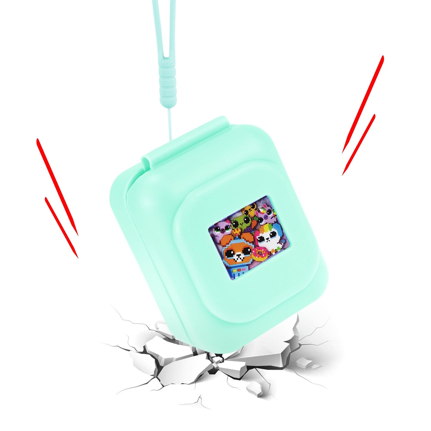 Silicone Case Compatible with Bitzee Digital Pet, only Compatible with Bitzee Original, Mint