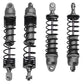 HobbyPark Aluminum Shocks for 1/10 Traxxas Slash Rustler Stampede 2WD 4x4 Hoss Bandit VXL Upgrades Shock Absorber Damper Set, Re