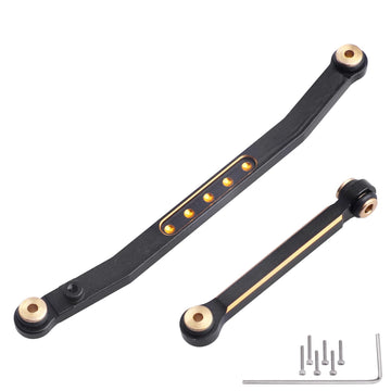 Aluminum Steering Links Set for Axial SCX24 1/24 Scale RC Crawler Truck Car Replacement Upgrades Parts
