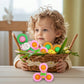 Anditoy 3 Pack Easter Suction Cup Spinner Toys Sensory Bath Toys for Toddlers Kids Easter Basket Stuffers Gifts Fillers Party Fa