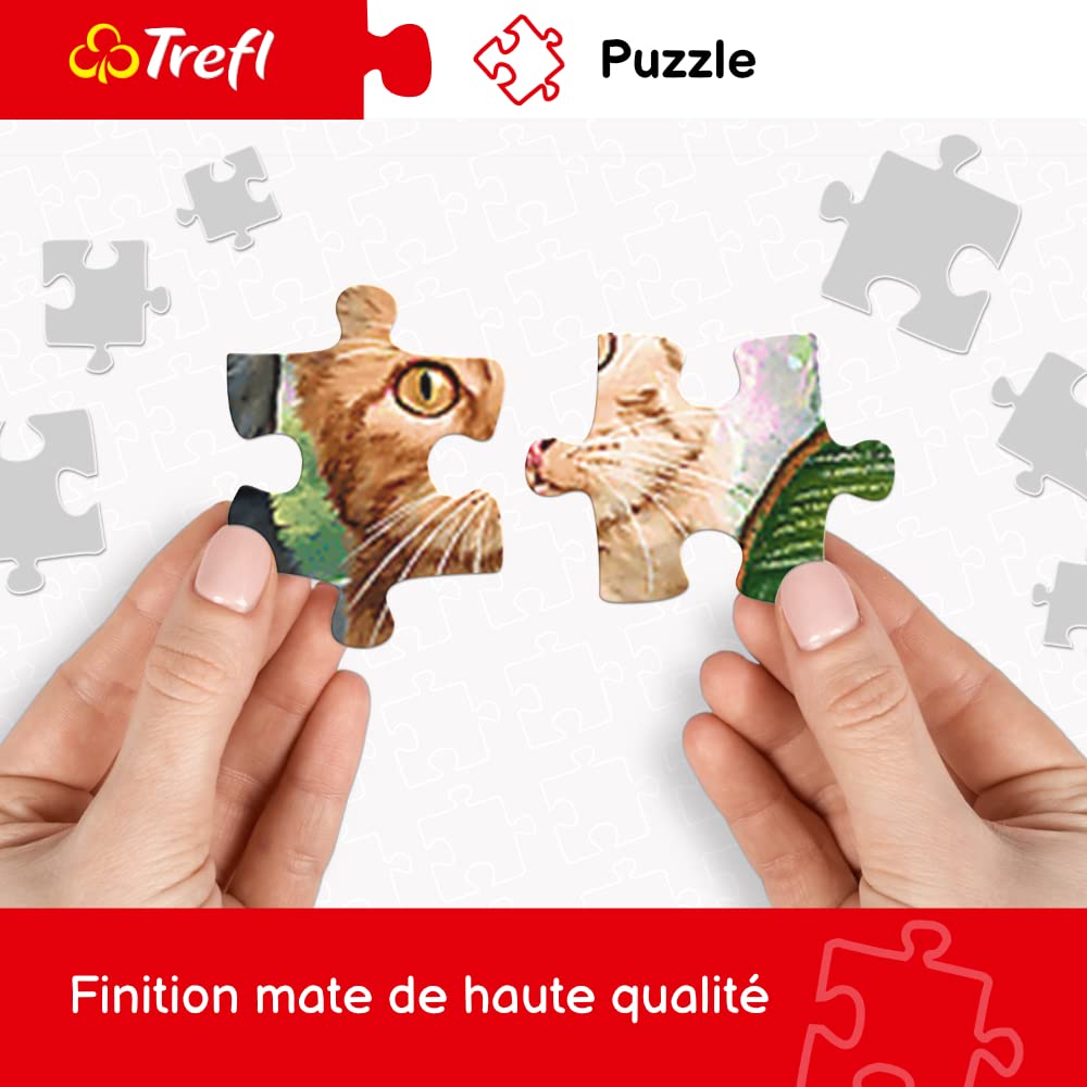 Trefl 1000 Piece Jigsaw Puzzle Crazy Animals  Multicolor