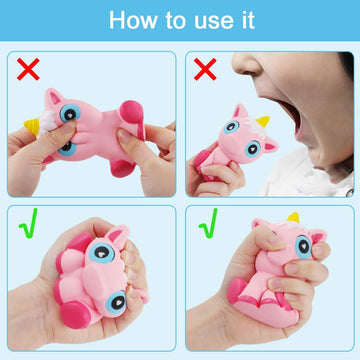 Unicorn Squishy Jumbo Squishies- 6 Pack Narwhal Squishy Unicorn Cake Scented Squishies Pack Slow Rising Squishies Stress Reliever Toys For Girls And Boys Unicorn Party Favors