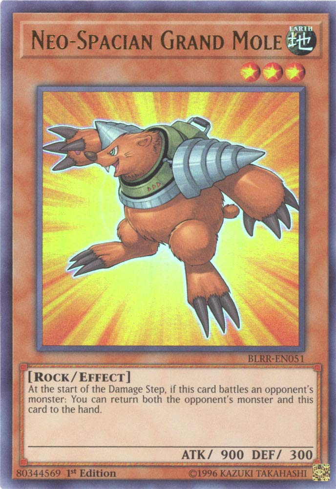 Yu-Gi-Oh! - Neo-Spacian Grand Mole - Blrr-En051 - Ultra Rare - 1St Edition - Battles Of Legend: Relentless Revenge
