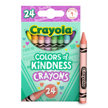 Colors of Kindness Crayons, 24 Count