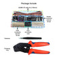 30 Sets Servo Connector Male Female Plug Crimp Pin Cable Kit Compatible with Futaba JR Hitec Spektrum RC Connectors (with Crimpi