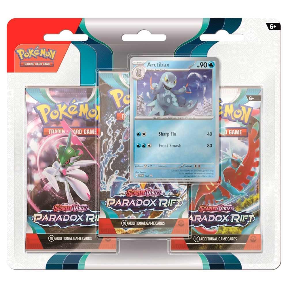 Pokemon Tcg: Paradox Rift - 3-Pack Blister | Arctibax