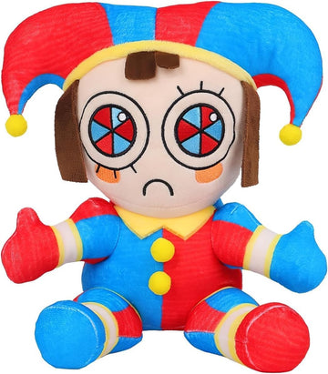 Sajisp The Amazing Digital Circus Plush,10.3' Pomni Plushies Toy Gift, Cute Stuffed Figure Doll For Kids And Adults, Birthday Halloween Christmas Choice For Boys Girls