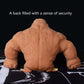 Yjhwlf Stretchy Glue-Sand Filled Rubber Gorilla, Latex Gorilla Soft Decompression Doll Toy,Squishy Monkey Toy, Animal High-Elast