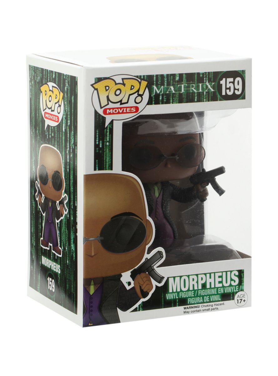 Funko Pop Movies: The Matrix - Morpheus Action Figure
