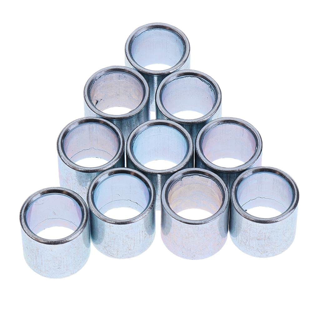 Loom Tree 10 Pieces 10mm Inline Skate Roller Skating Wheels Spacers Bearings Spacers