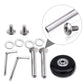 Ocgig 50X18Mm Set Of 4 Luggage Suitcase Replacement Wheels Repair Axles Repair Kit