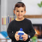 Rite Lite Plush Musical Dreidel - Squeeze to Play Hanukkah Melody, Blue & White Soft Toy for Kids