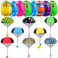 Joicee 8 Pack Easter Egg Prefilled With Parachute Toys, Easter Basket Stuffers Gifts Hand Throw Flying Toys Filled With Animal F