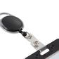 Sicurix Quick Clip Id Card Reel, Black