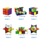Toys For Boys Age 8-12 Gifts,Star Cube Magic Cube Set For 9 10 11 12 Year Old Boy Girls,Classic Infinity Cube Fidget Toy,Brain D
