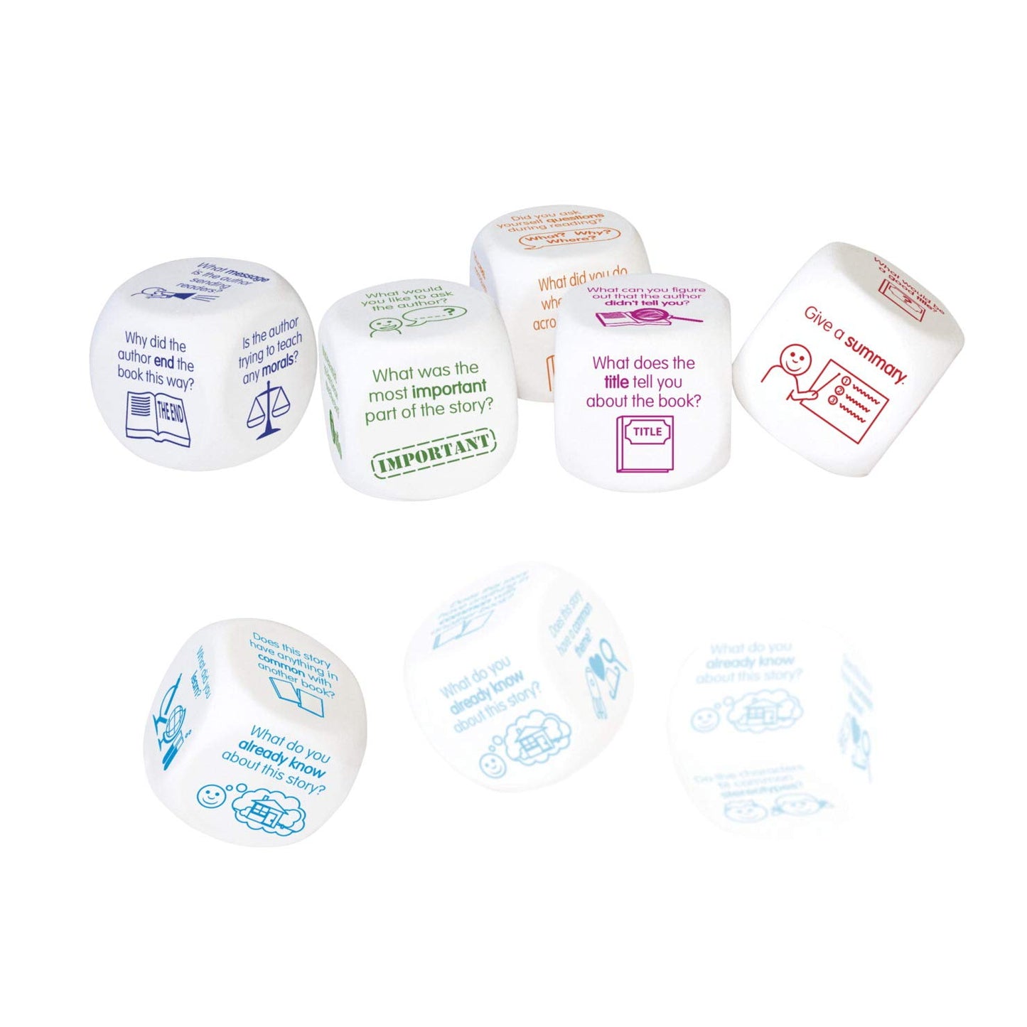 Junior Learning Comprehension Dice