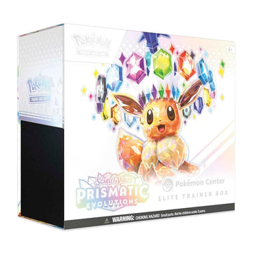 Pokemon TCG: Scarlet & Violet-Prismatic Evolutions Pok?mon Center advanced Trainer Box