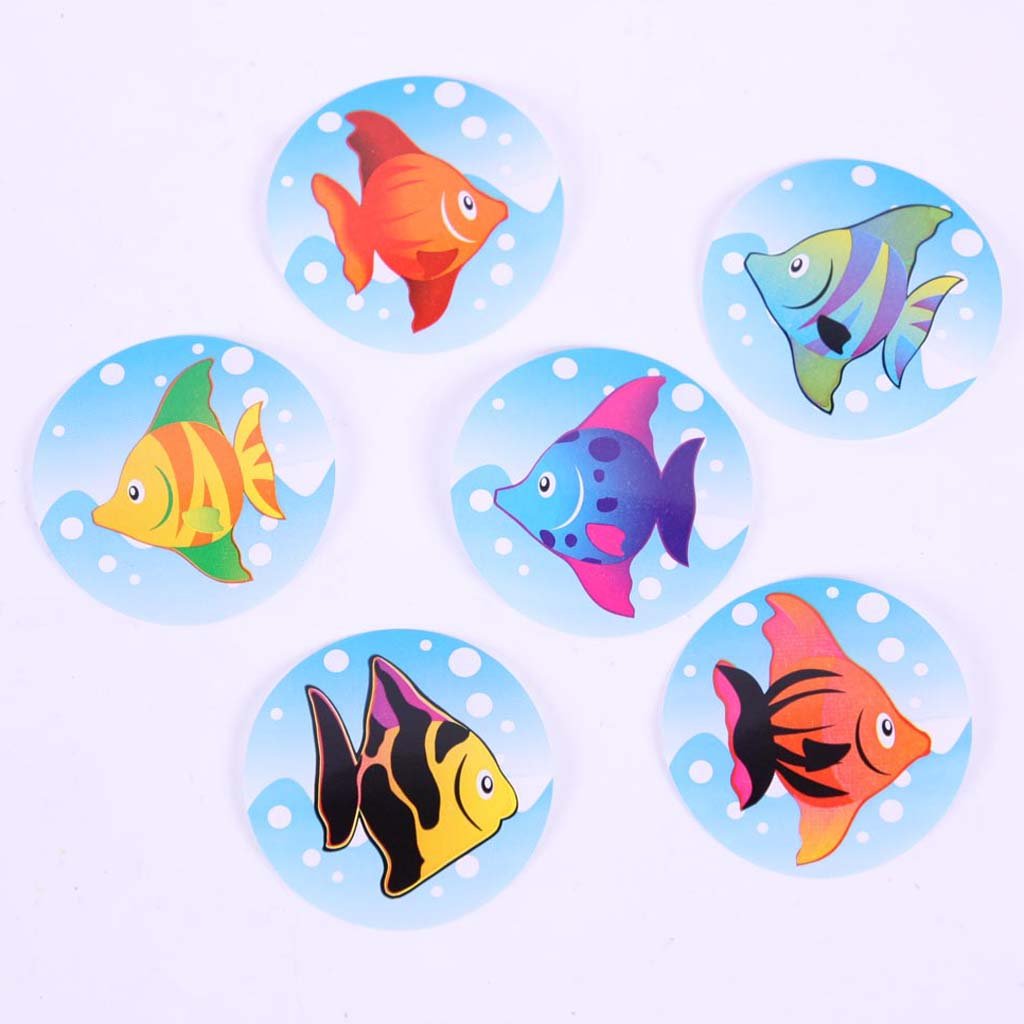 Rimobul Tropical Fish Roll Stickers (2 Rolls)