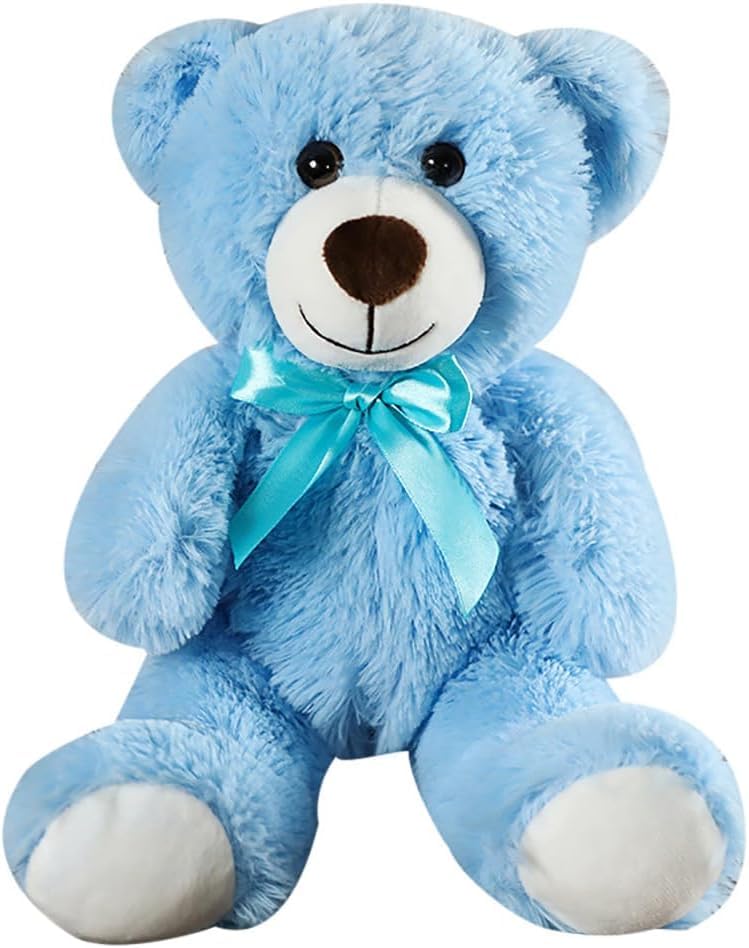 Hgplvxj Teddy Bear Stuffed Animals, 13 Inches Teddy Bear Plush Toy Birthday Christmas Valentines Day Gift For Kids Girlfriend (B