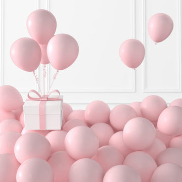 Kalor Pastel Orange Balloons,100 Pcs 5 Inch Mini Matte Latex Balloons For Balloon Garland Arch, Birthday Decoration, Wedding Party, Baby Shower Decorations