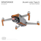 Wrapgrade Skin Compatible with DJI Air 2S | Accent Color A (Butterfly Copper)
