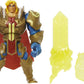 Masters of the Universe and He-Man He-Man Action Figure in Grayskull protective covering with Power Attack Move & 2 Accessories Inspired by MOTU Netflix Animated Series  5.5-in Collectible Toy for Kids Ages 4Y+