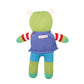 Zubels Baby Freddy The Frog Hand-Knit Plush Toy, All-Natural Fibers, Eco-Friendly, 24-Inch