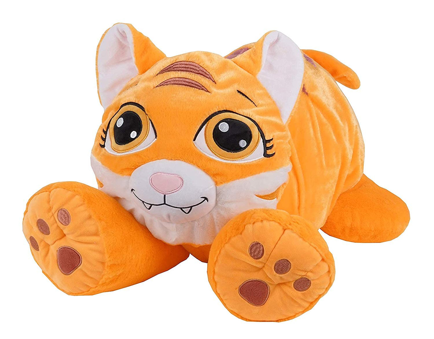 Rainbow Fluffies Tiger Colorful Plush - 2 In 1 Stuffed Animal - Ages 4 Months And Up
